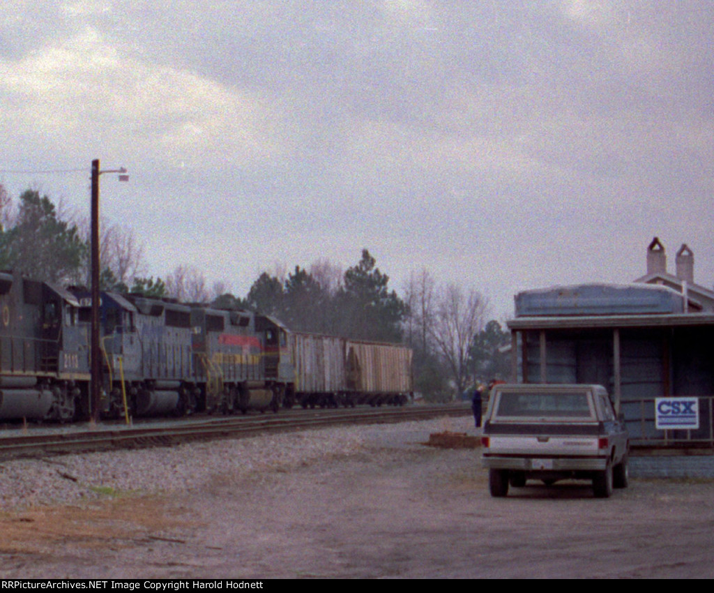 CSX yard office